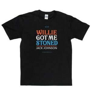 Jack Johnson Willie Got Me Stoned Music Graphic Unisex T-Shirt